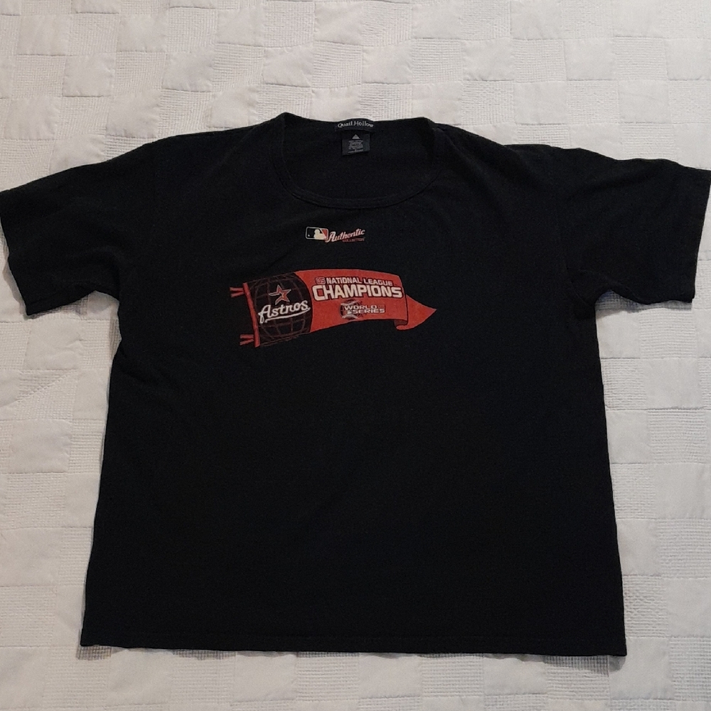 Vintage Houston Astros 2005 National League Champions Shirt Woman’s Size Large